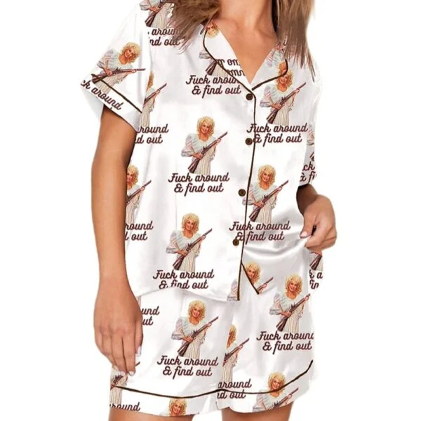 Dolly Parton Find Out Pajama Set