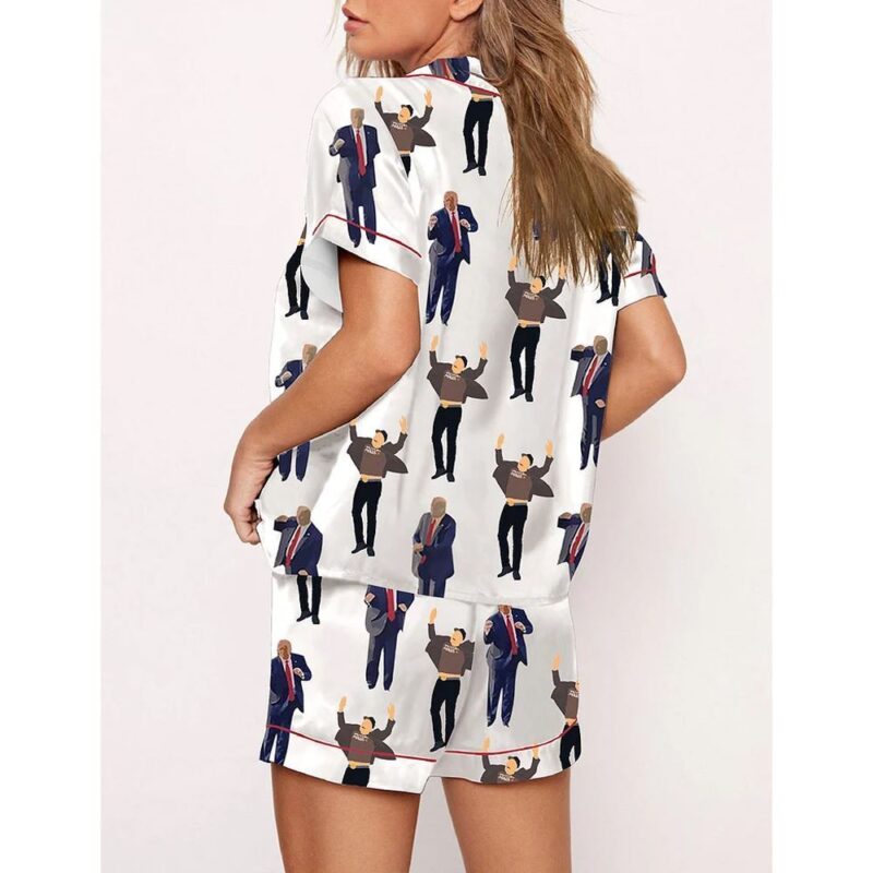 Donald Trump Elon Musk Pajamas Set - Image 3