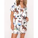 Dressage Horse Pajama Set
