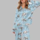 Elephant Pajama Set For Women