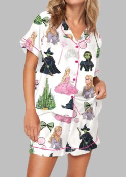 Elphaba And Glinda Glitter Pajama Set