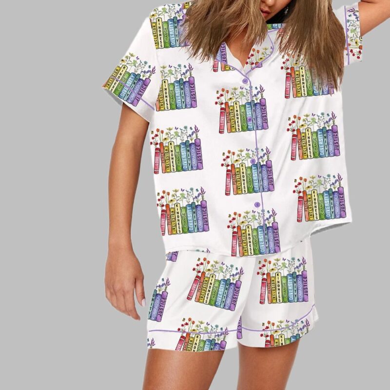 Equal Rights Peace Love Kindness Pajama Set - Image 2