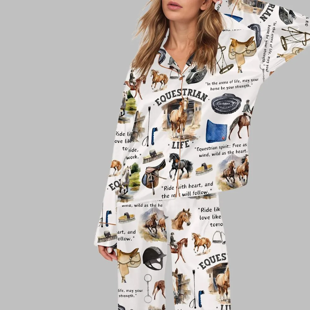 Equestrian Life Pajama Set - Image 2