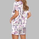 Music Lover Tour Costume Satin Pajama Set For Women