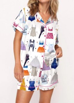 Eras Tour Outfit Satin Pajama Set For Women