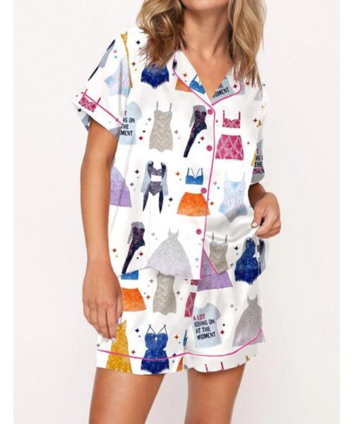 Eras Tour Outfit Satin Pajama Set For Women