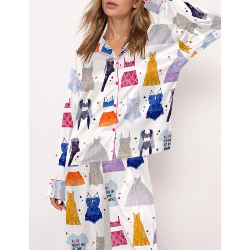 Music Tour Outfit Satin Pajama Set For Women - Image 2
