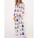 Music Tour Outfit Satin Pajama Set For Women