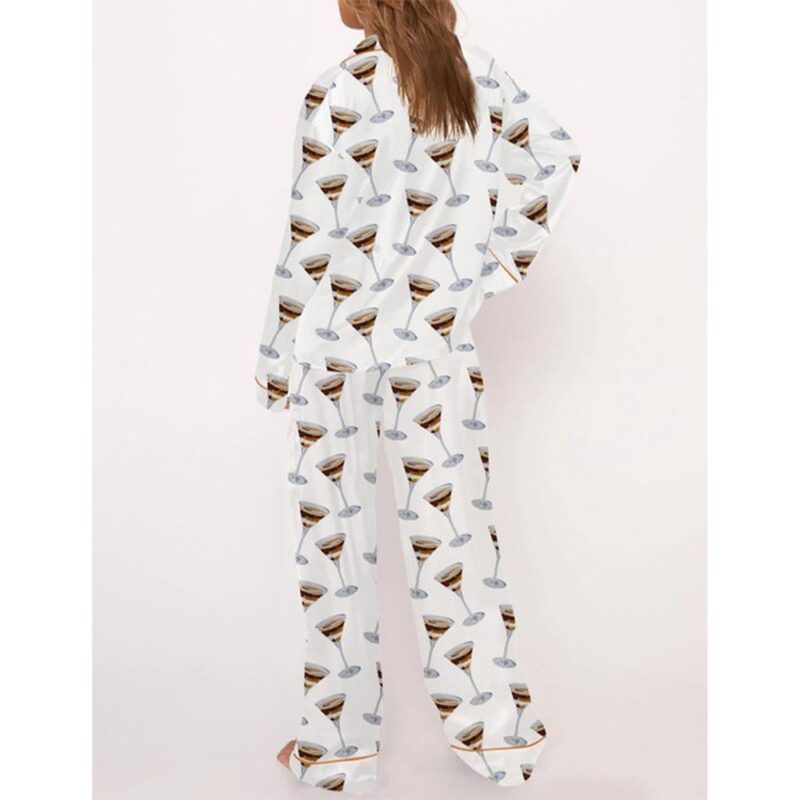 Espresso Martini Cocktail Pajama Set For Women - Image 3