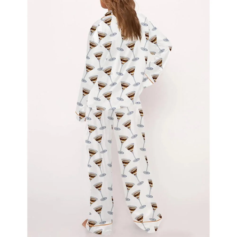 Espresso Martini Cocktail Pajama Set For Women - Image 3