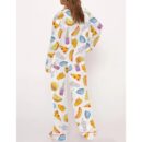 Fast Food Satin Pajama Set For Women