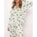 Filthy Dirty Martini Satin Pajama Set For Women