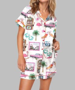 Flamingo Las Vegas Pajama Set