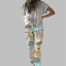 Florida Casual Pajama Set For Women