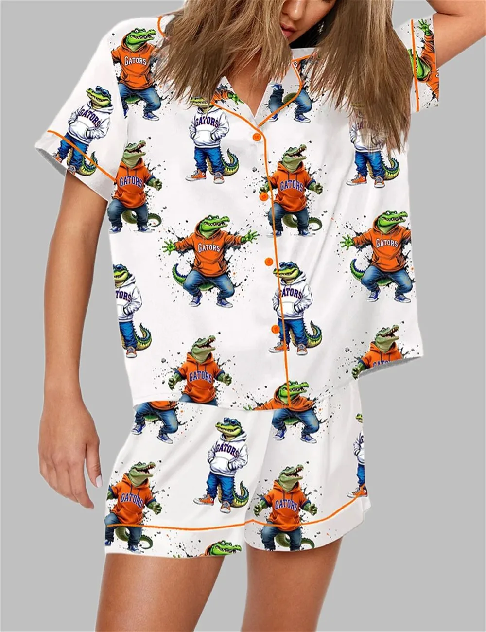 Florida Men Basketball Pajama Set - Image 2