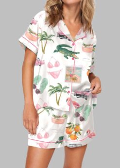 Florida Palm Beach Pajama Set