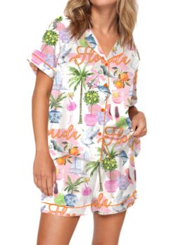 Florida Preppy Pajama Set