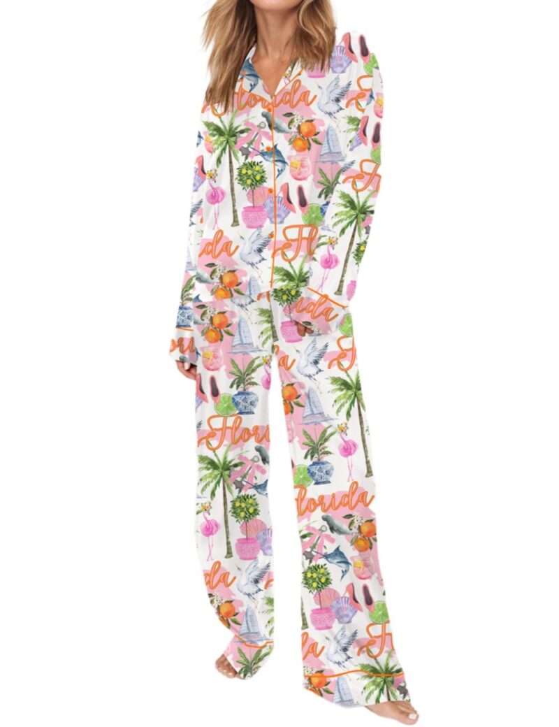Florida Preppy Pajama Set - Image 2