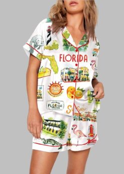 Florida State Travel Pajama Set