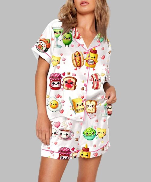 Food Pun Funny Pajama Set