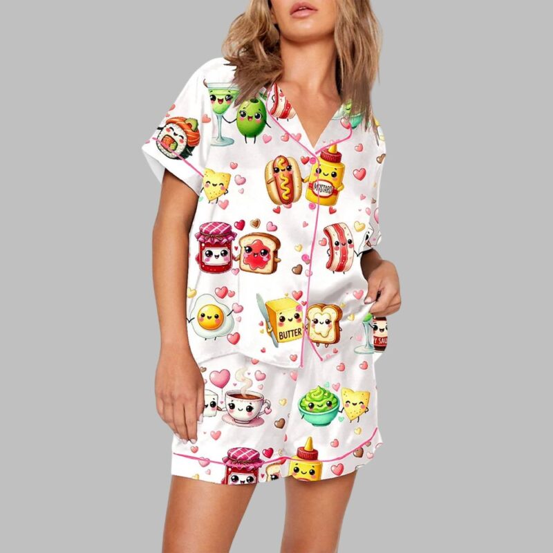 Food Pun Funny Pajama Set