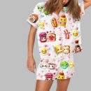 Food Pun Funny Pajama Set