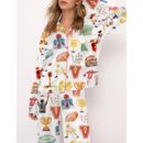Football Pajama Set For Women