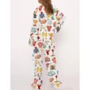 Football Pajama Set For Women
