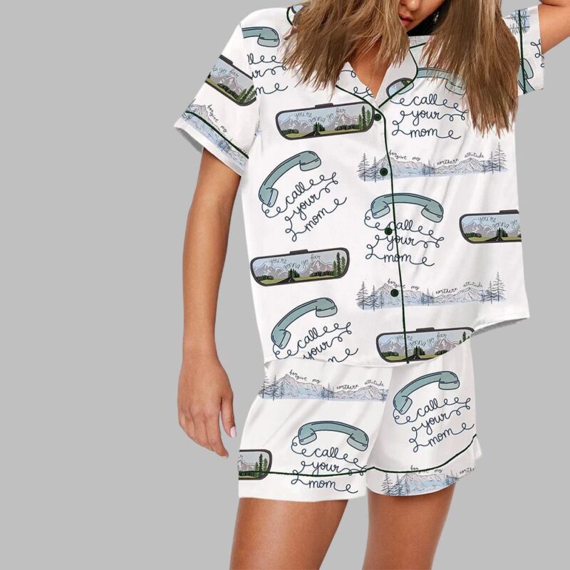 Forgive My Northern Attitude Print Pajama Set - Image 2