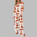 Fox Pajama Set For Women