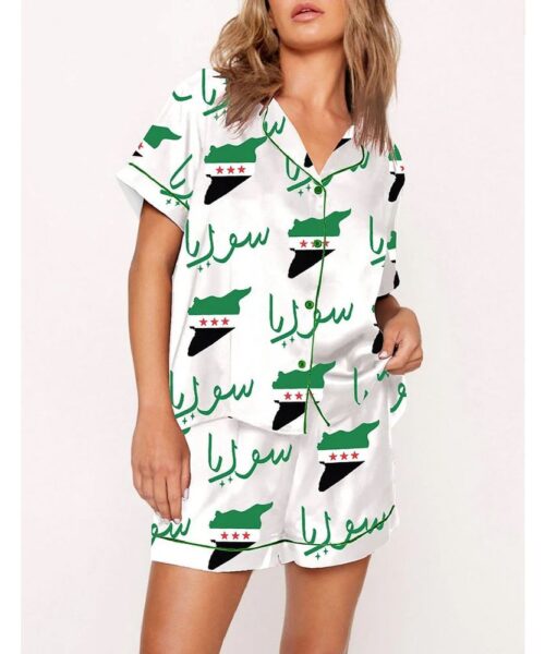 Free Syria Pajama Set