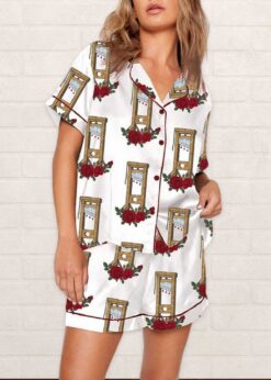 French Revolution Guillotine Social Justice Pajama Set