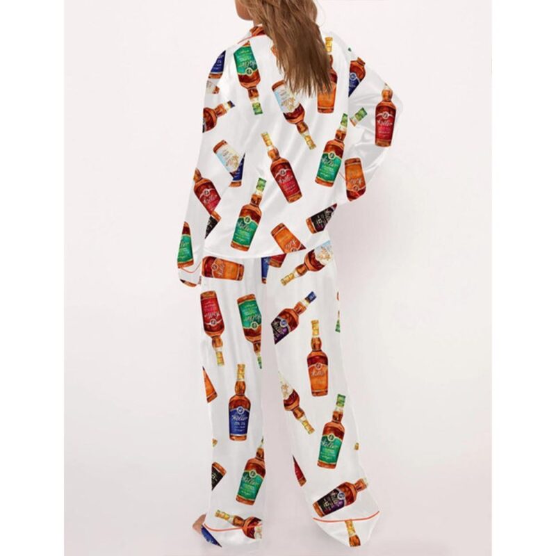 Full Set Of Kentucky Bourbon Whiskey Pajama Set For Women - Image 3