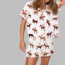 Gangstas Paradise Cowboys Horses Rodeo Pajama Set
