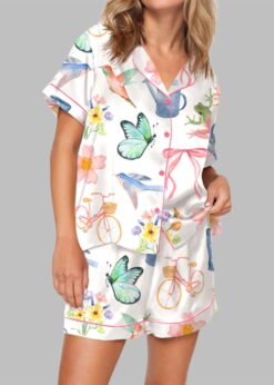 Garden Girl Coquette Pajama Set