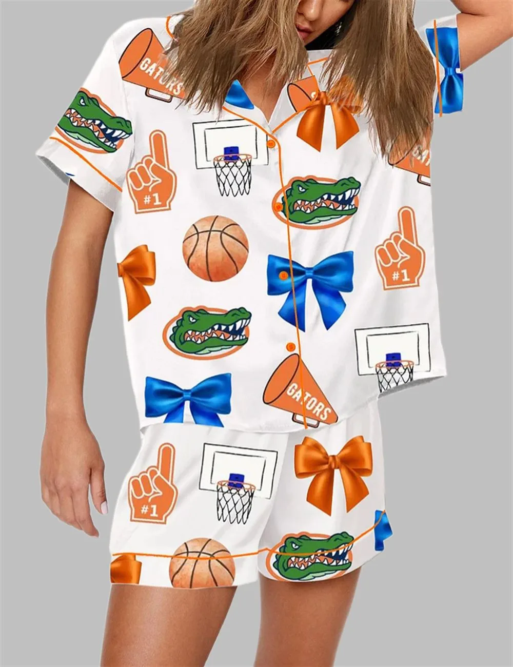 Gators Men's Basketball Championship Pajama Set - Image 2