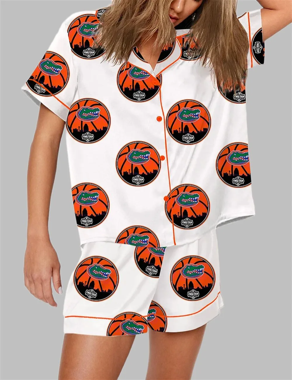 Gators Men's Basketball Final Four 2025 Pajama Set - Image 2