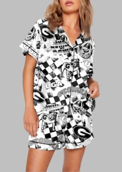 Women's Bulldogs Pajama Set