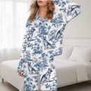German Shepherd Silky Satin Pajama Set For Women