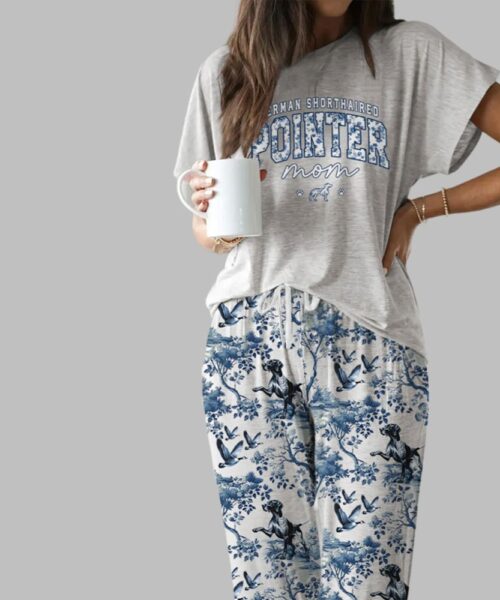 German Shorthaired Pointer Casual Pajama Set