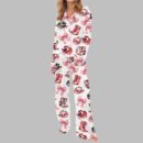 Girly Coquette Western Pajama Set For Women