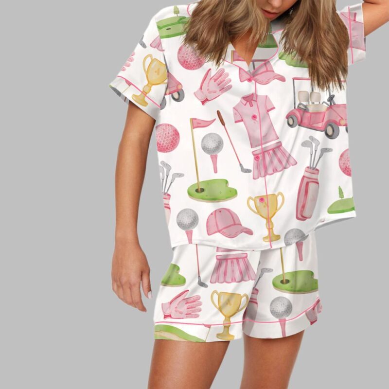 Girly Golf Pajama Set - Image 2