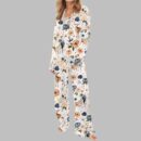 Goat Farm Floral Pajama Set