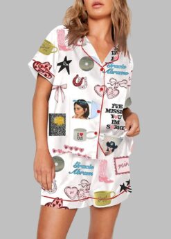 Gracie Abrams Print Pajama Set