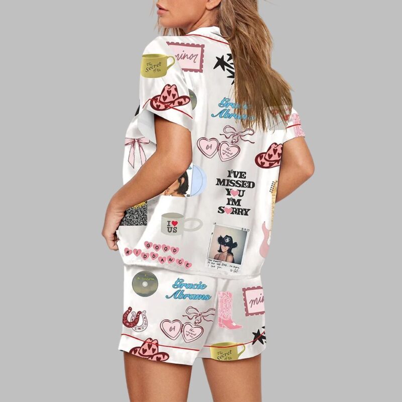 Gracie Abrams Print Pajama Set - Image 3
