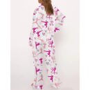 Gymnastics Girl Satin Pajama Set For Women