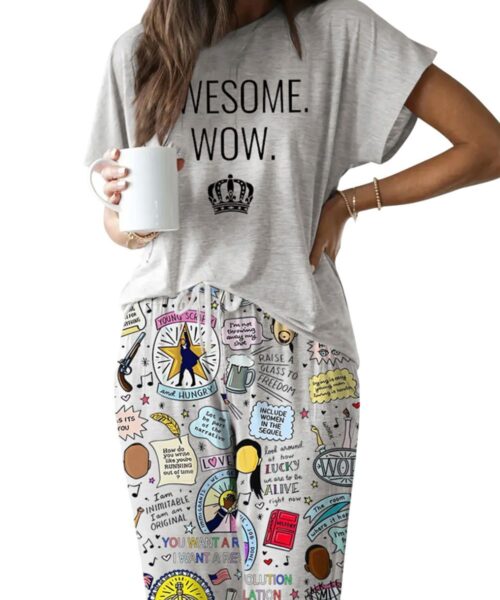 Hamilton Musical Casual Pajama Set