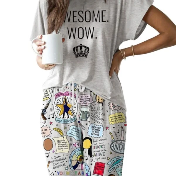 Hamilton Musical Casual Pajama Set