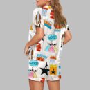 Hamilton The Musical Inspired Print Pajama Set