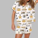 Hamilton The Musical Inspired Shows Print Pajama Set